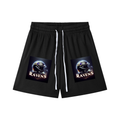 Mesh Drawstring Shorts